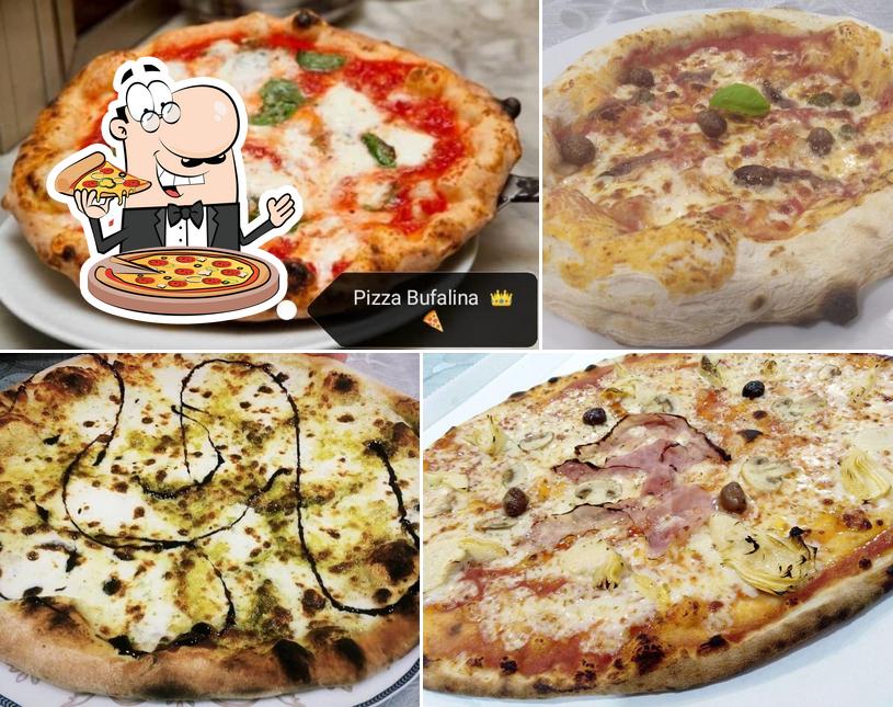 Scegli tra le molte varianti di pizza