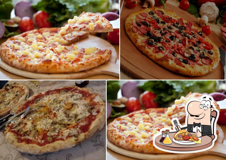 A Pizzeria Ristorante L'Orizzonte, puoi ordinare una bella pizza