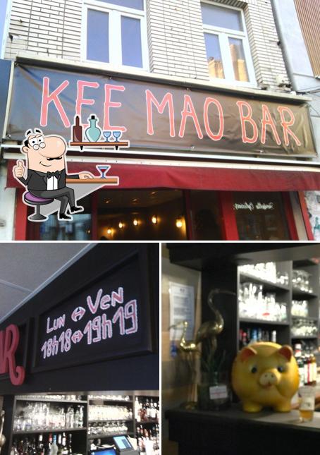 L’image de la intérieur et comptoir de bar de Kee Mao Bar’s