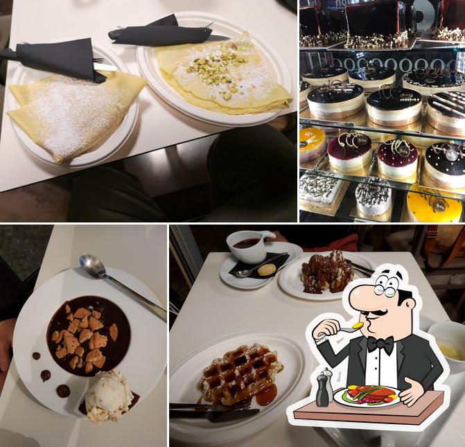Cibo al Gelateria Godot