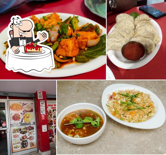 New Indian & Chinese Corner provides a selection of sweet dishes