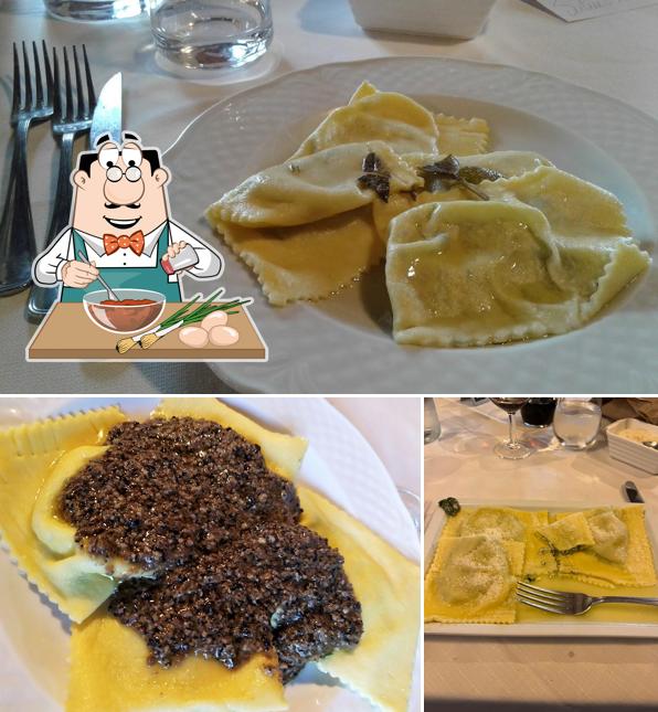 Ravioli al Trattoria Toscana, Capalbio