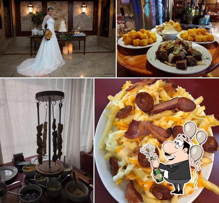 O Restaurante Lá Piedra oferece um espaço para hospedar um jantar de casamento