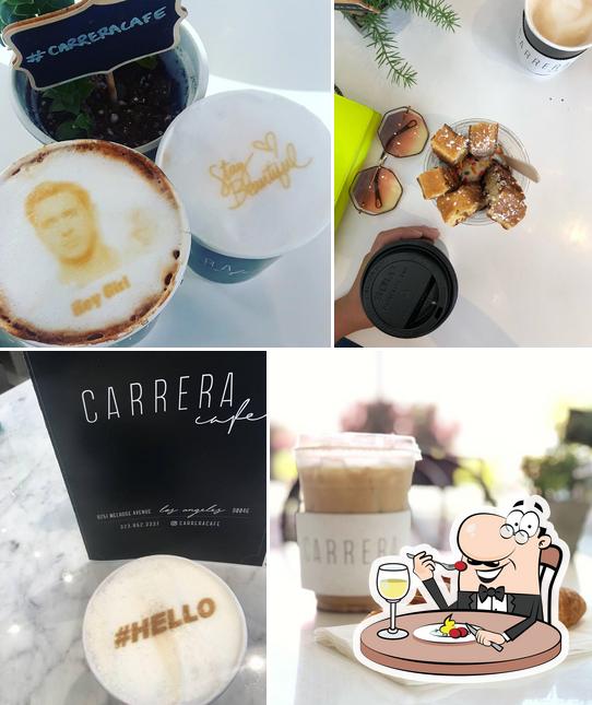 Carrera Cafe, 8251 Melrose Ave in Los Angeles Restaurant menu and reviews
