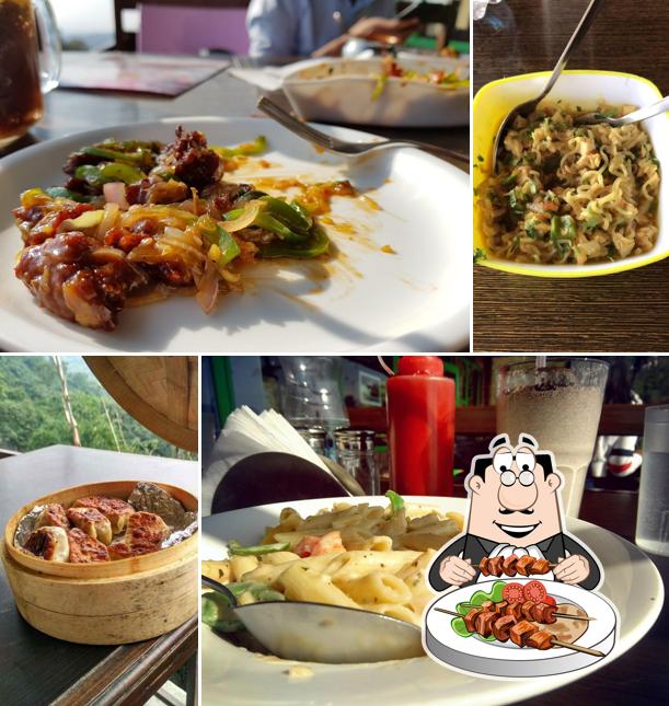 Food at First Gear Cafe