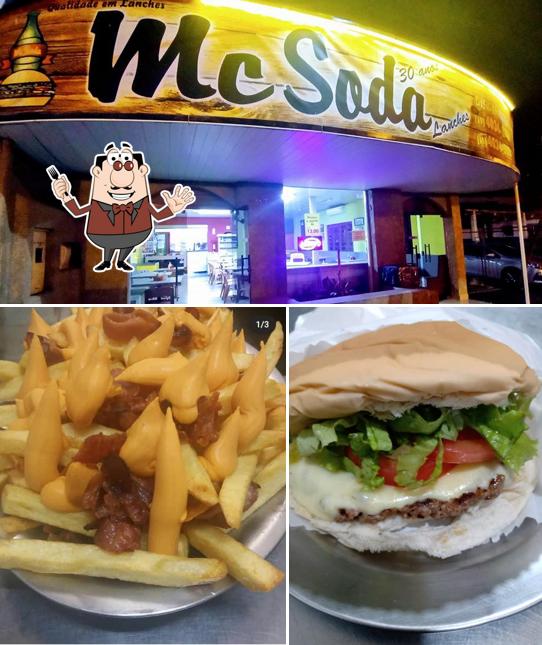Comida em MC Soda Burger