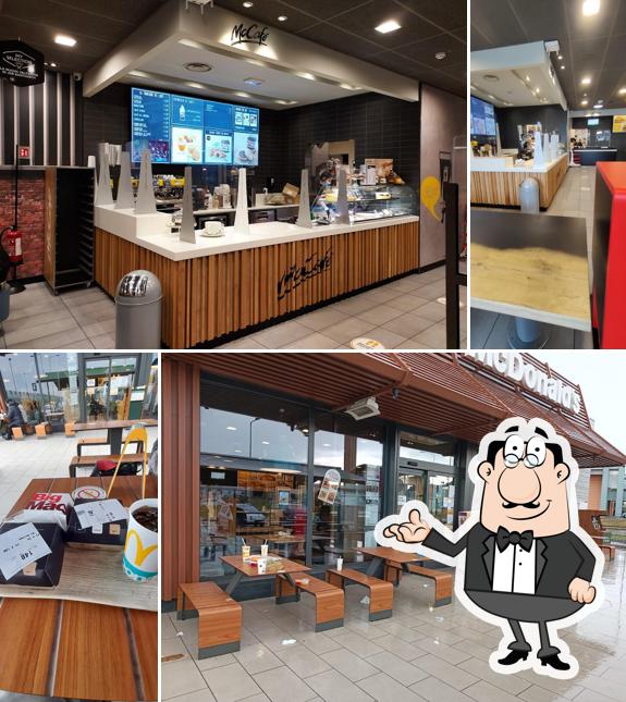 Gli interni di McDonald's Grumello del Monte