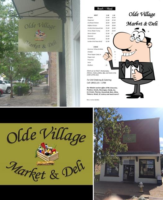Olde Village Market & Deli in North Charleston Restaurant menu and