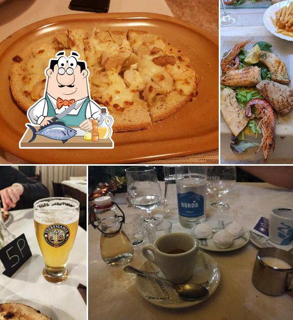 Salmone grigliato al Pizzeria Cappuccina Vecchio Piemonte