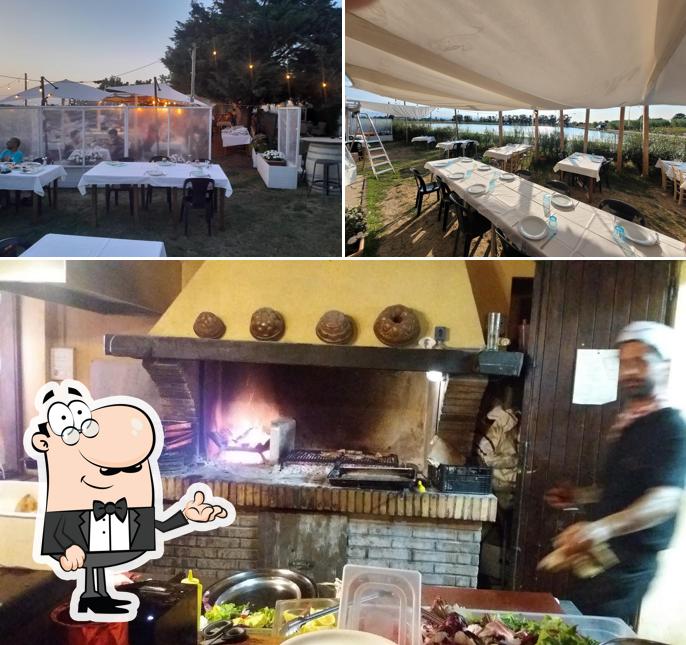 Gli interni di Ristorante sul Lago da Marco e Barbara