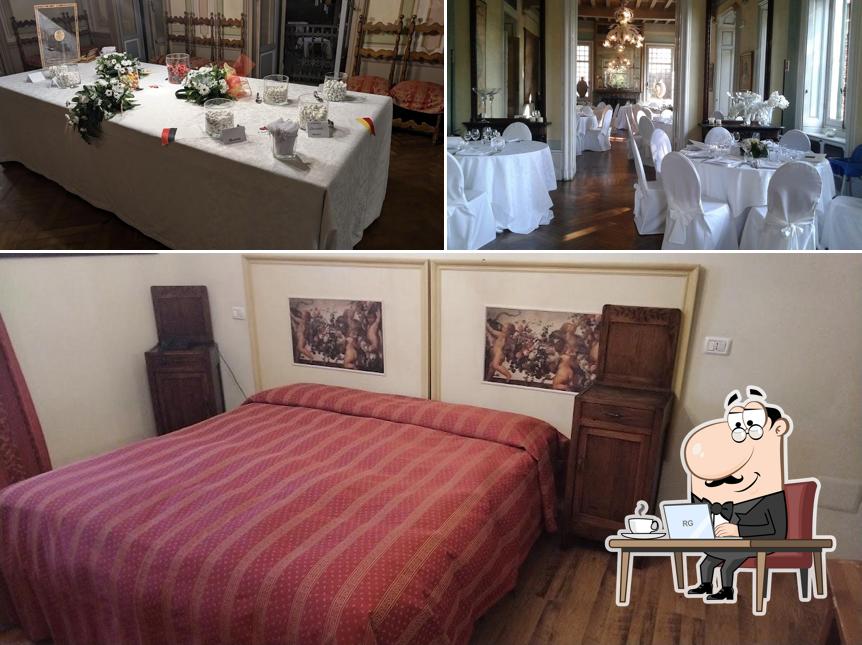 Hotel Ristorante Julia Villa Maggi Ponti si caratterizza per la interni e cibo
