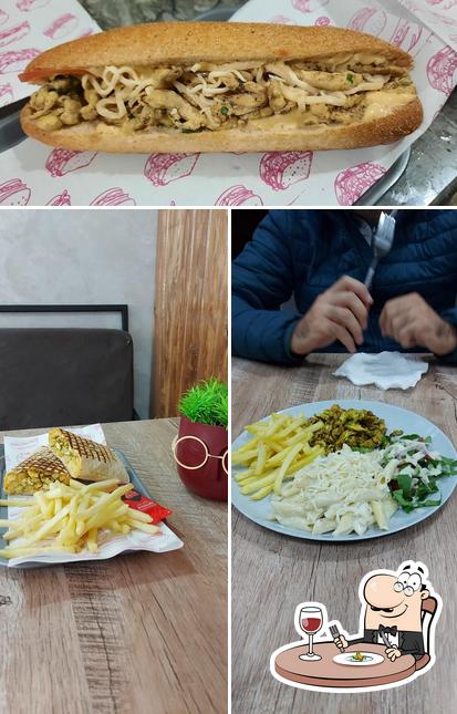 Еда в "Family Fast Food"