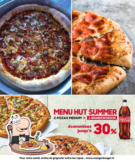 A Pizza Hut, vous pouvez profiter des pizzas