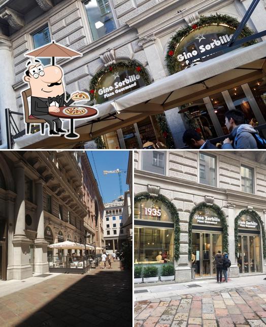 Gli esterni di Gino Sorbillo Pizza Gourmand