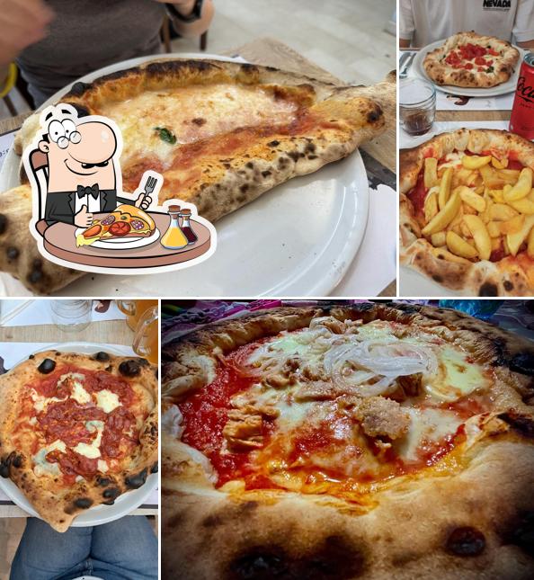 Scegli tra le svariate varianti di pizza