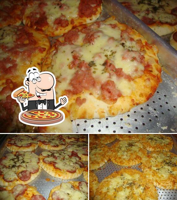 Experimente pizza no Lanchonete Super Massas