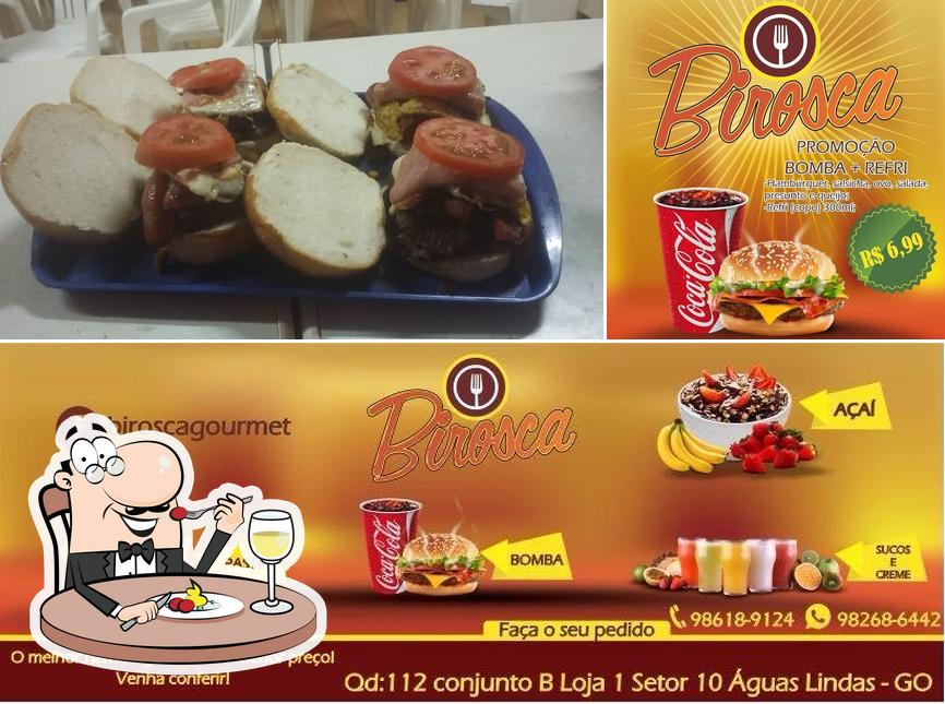 Comida em Birosca Gourmet