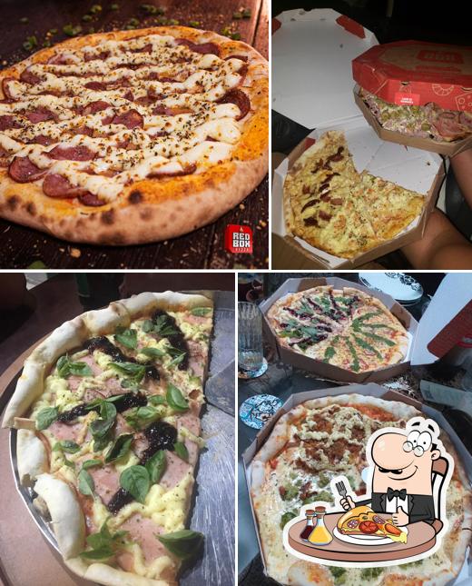 En Red Box Pizza, puedes degustar una pizza