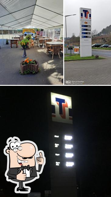 Look at the picture of T-Tankstelle
