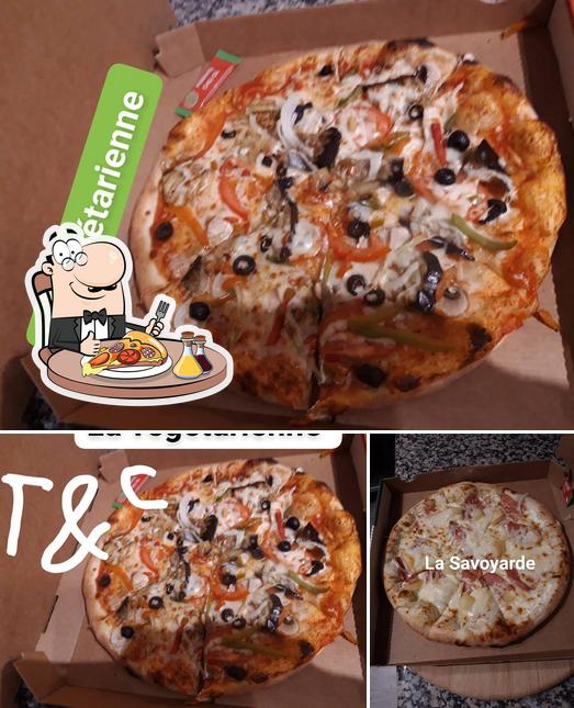 Choisissez de nombreux genres de pizzas