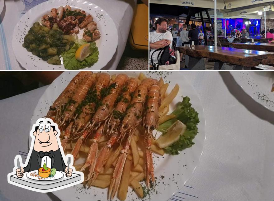 Platti al Restaurant "Santa Marina"