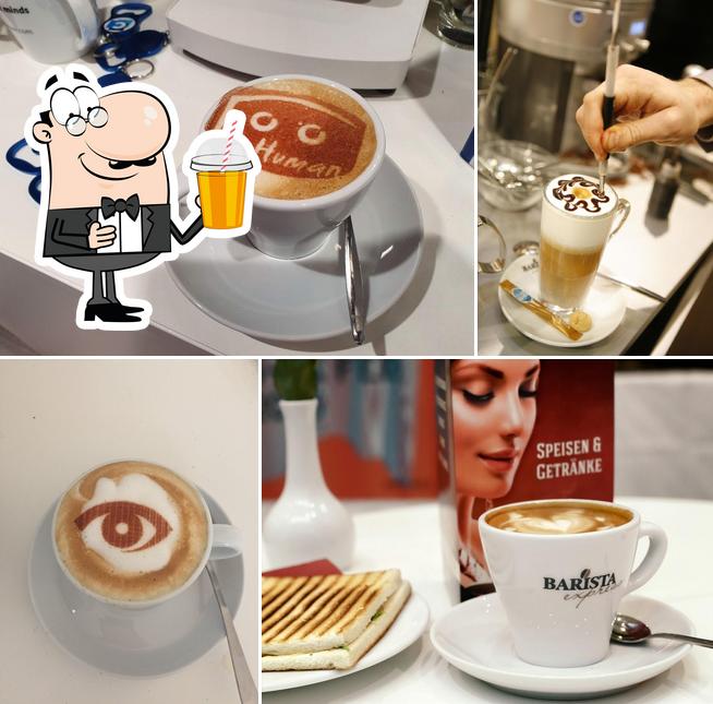 Barista Express GmbH Kaffee-Catering auf Messen & Events München bietet eine Auswahl von Getränken
