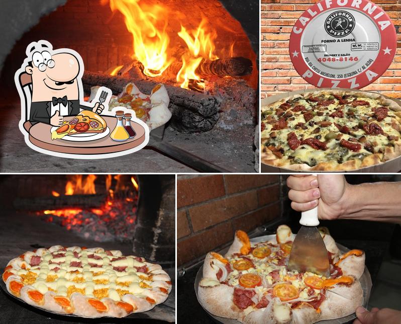 Escolha diversos estilos de pizza