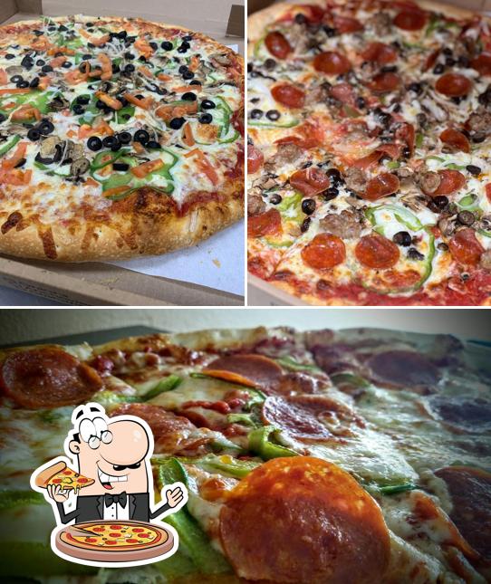 Try out pizza at Pajanos Pizza & Subs