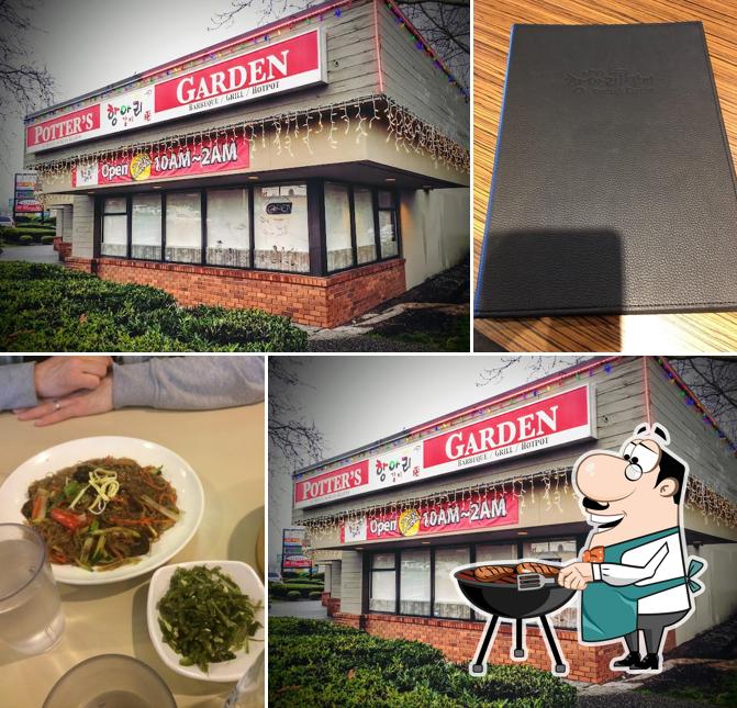 Potter's Garden Korean BBQ in Burnaby Restaurant menu and reviews