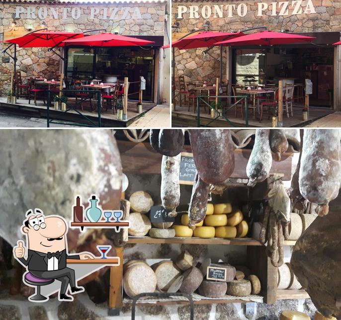 L’image de la intérieur et nourriture concernant Pronto Pizza