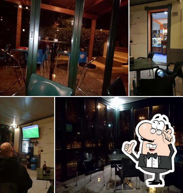 Gli interni di Bar La Mezzaluna