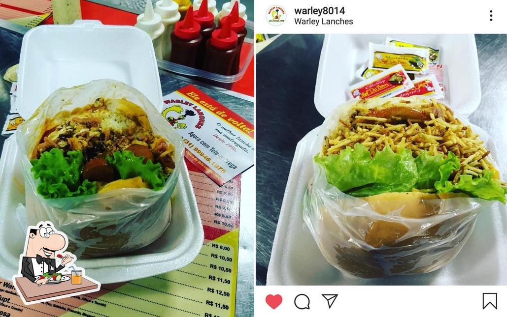 Platos en Warley Lanches