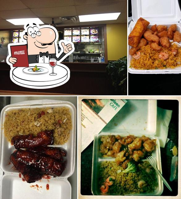 Food at Chinese & American Restaurant