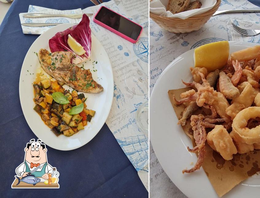 Salmone grigliato al La terrazza lido azzurro