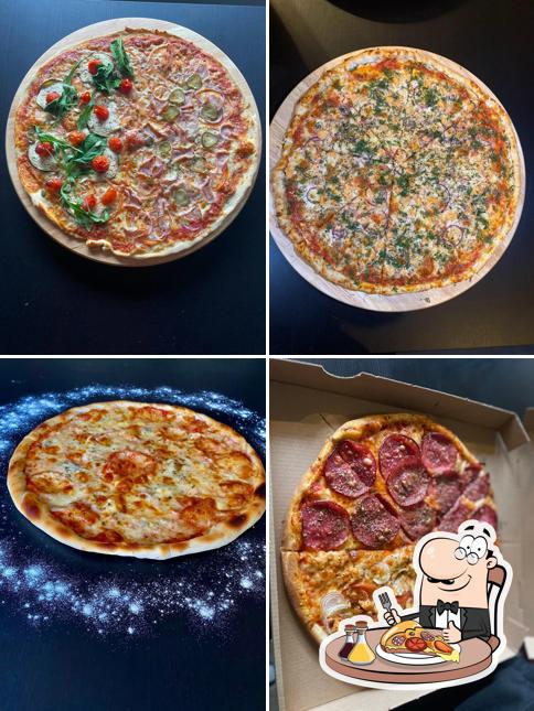 Prenez de nombreux genres de pizzas