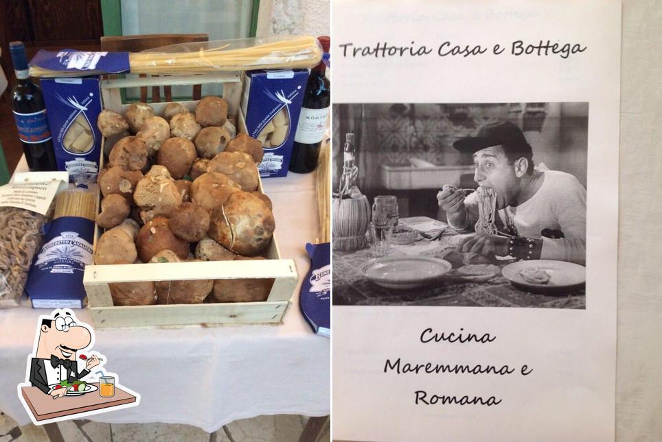 Cibo al Trattoria Casa e Bottega