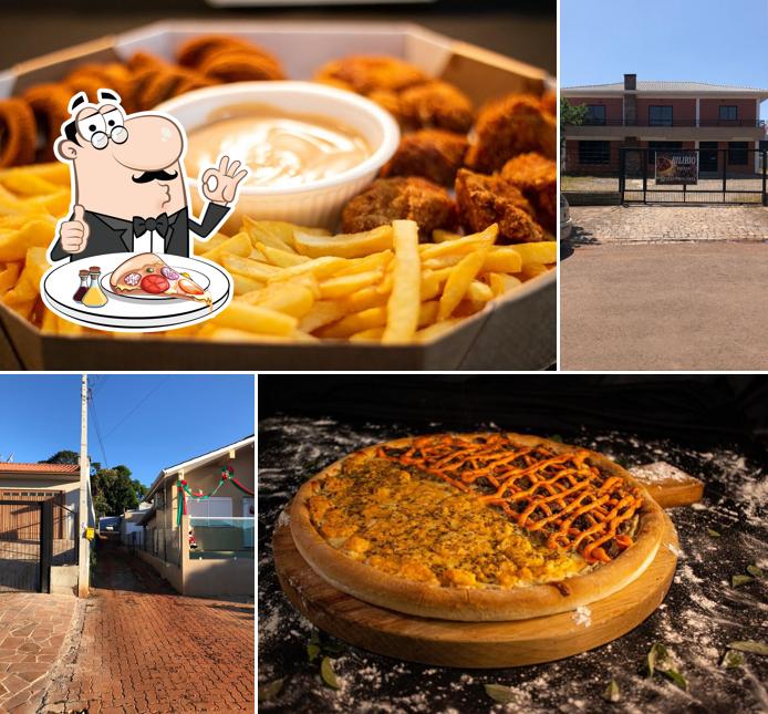 No Bilibio Pizzaria- Tapejara/Pizzaria, xis, pizzas, porções, rodízio e Buffet/almoço em Tapejara, tele-entrega, delivery., você pode desfrutar de pizza