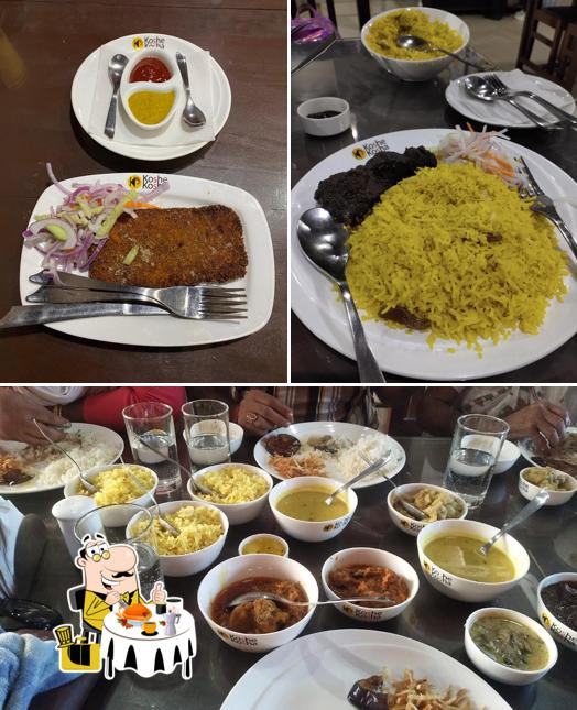 Meals at Koshe Kosha, Digha (কষে কষা, দীঘা)