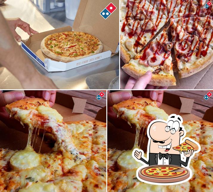 Prenez différents types de pizzas