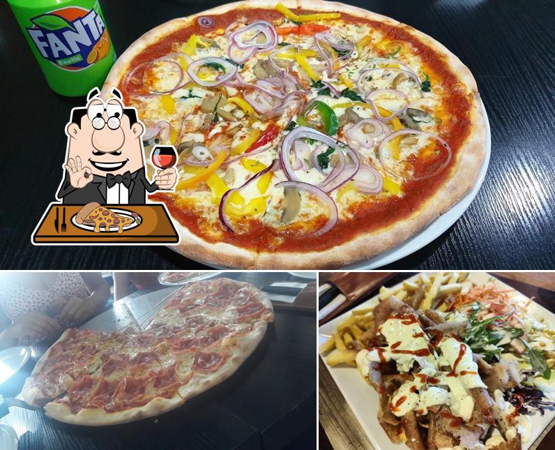 Prenez différents genres de pizzas