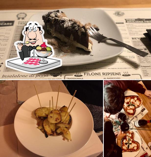 Flora Pizza e Cucina propone un'ampia gamma di dessert