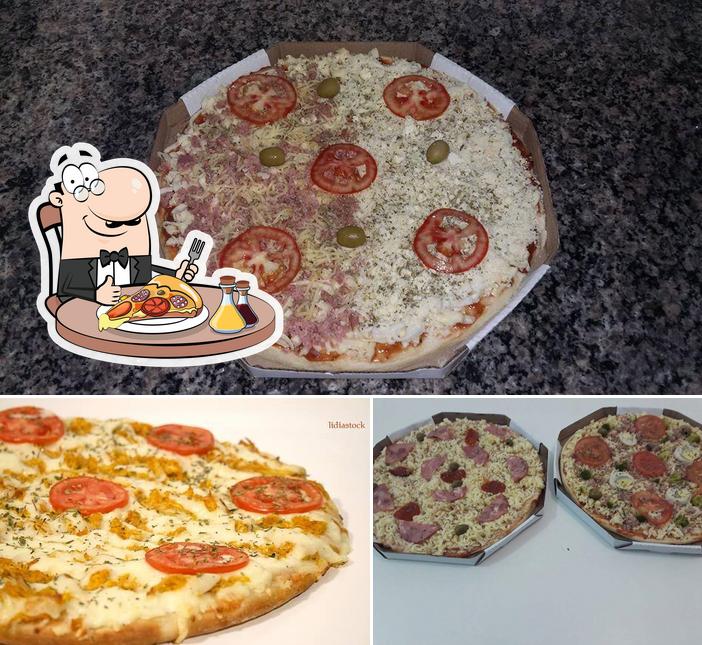 Escolha diferentes estilos de pizza