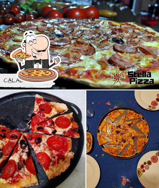 Consiga pizza no Stella Pizza Delivery