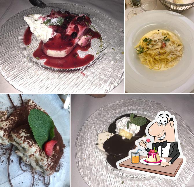Restaurant Beau Rivage propose une sélection de desserts