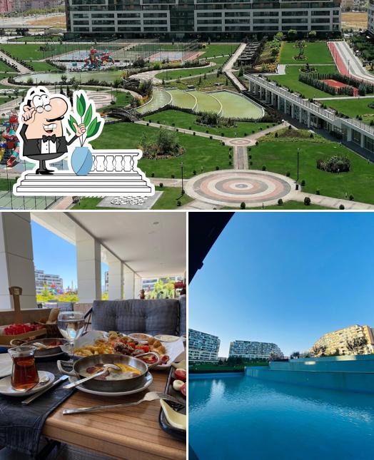 CORNER PİZZA NATURA PARK is distinguished by exterior and food