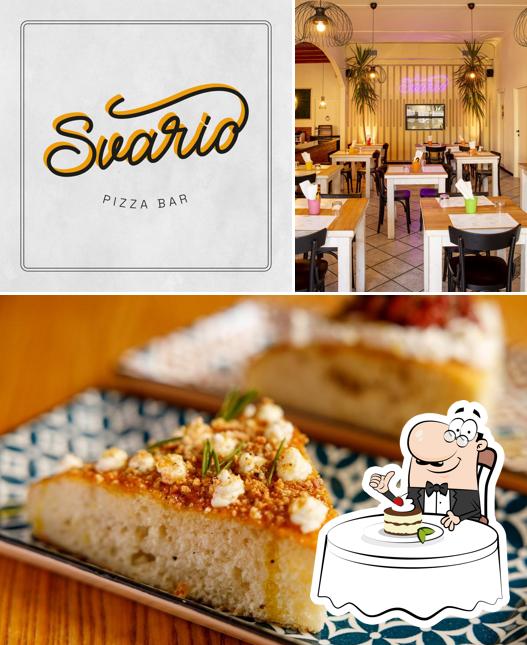 Svario Pizza Bar serve un'ampia gamma di dolci