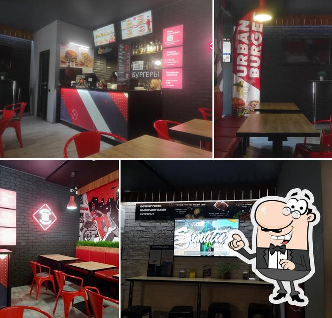 L'intérieur de Urban Burger