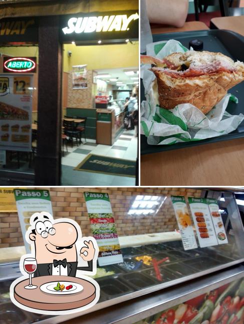 Comida em Subway