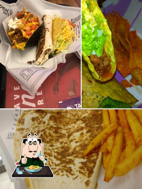 Comida em Taco Bell