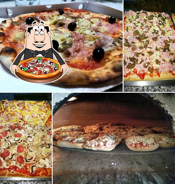 Ordina tra le molte varianti di pizza